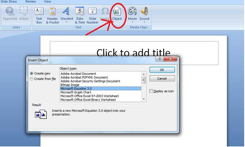 Copying pdf into powerpoint