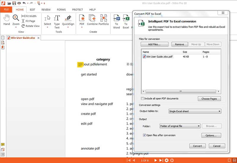 online pdf to word converter nitro