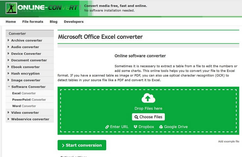 online excel to word converter free download