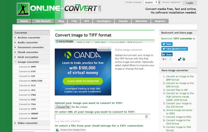 online pdf to tiff converter