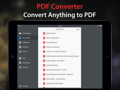 Comment Convertir Gratuitement Une Page Web En Pdf Sur Un Ipad