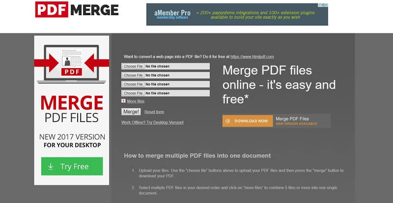 pdf merge and edit