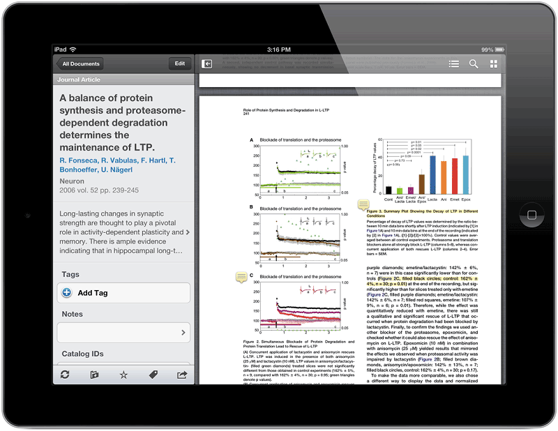 how to open pdf in pages ipad