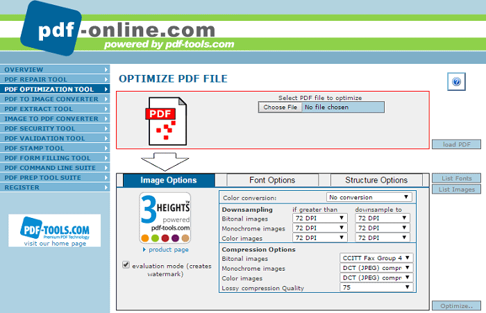 pdf optimizer online