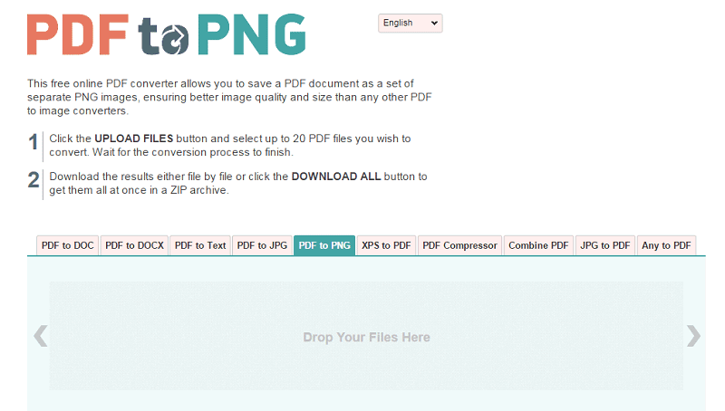convert pdf to png online