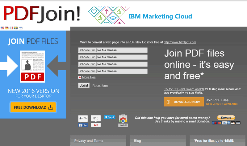 online free pdf merger software