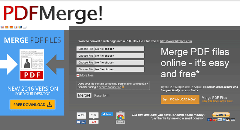 free tool to merge pdf files