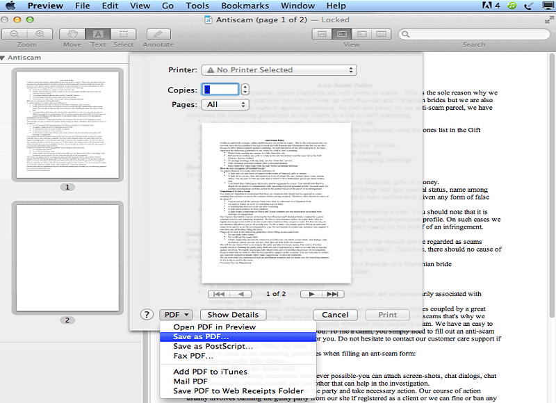 open pdf in preview on mac