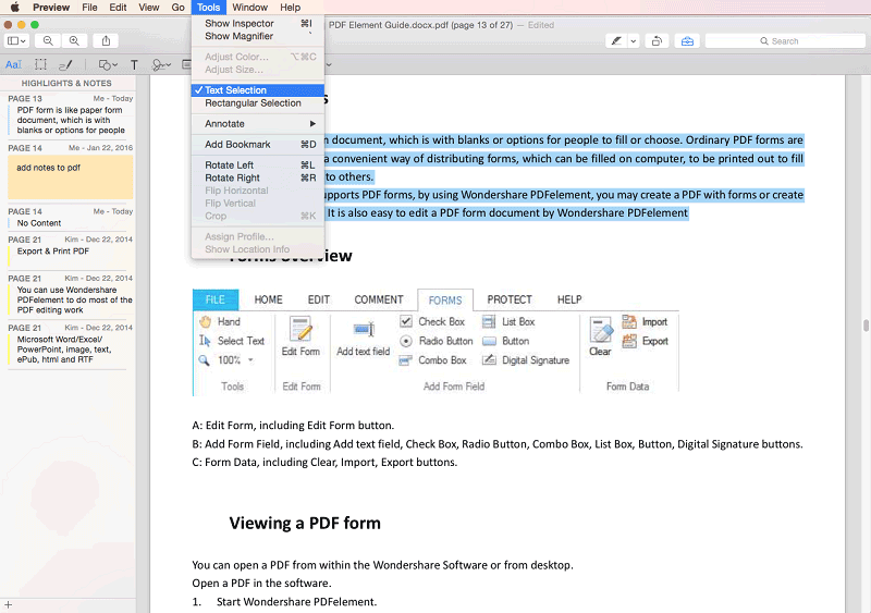 mac preview pdf editing free