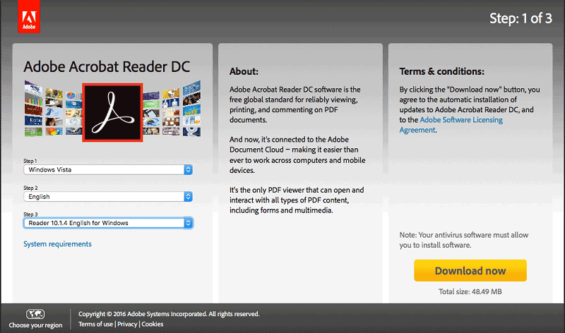 adobe acrobat reader 3d download