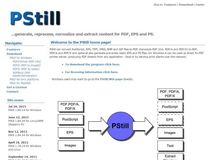 convert ps to pdf windows