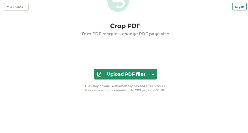 resize crop pdf