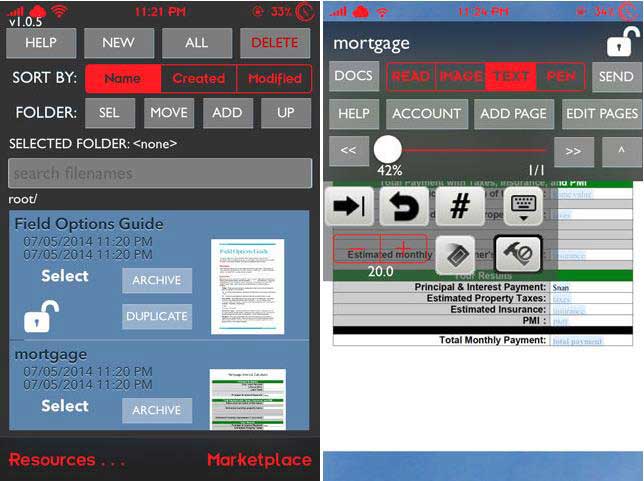 pdf form filler app iphone