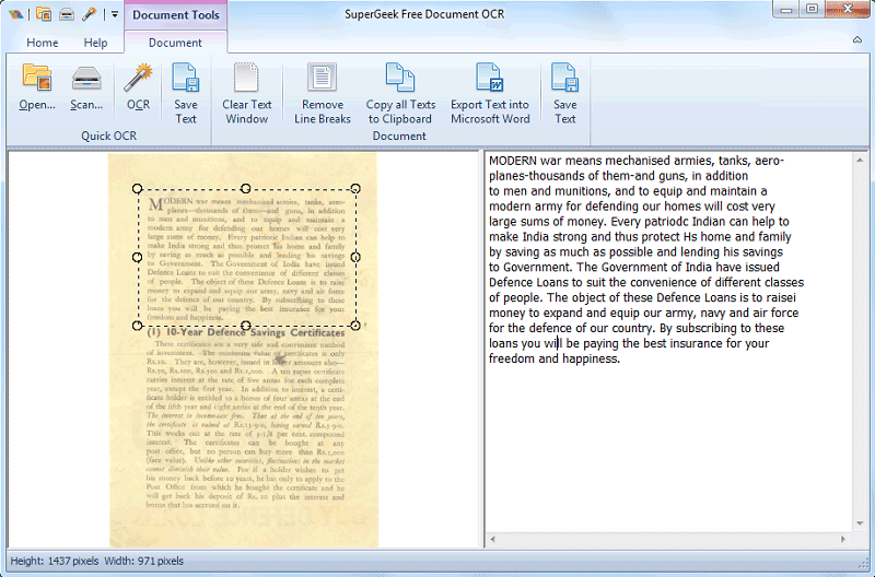 free online ocr convert scanned pdf and images to word