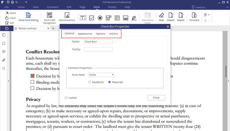 how to add a checkbox in word for mac