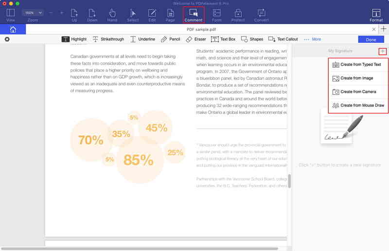 create a signature in word on mac