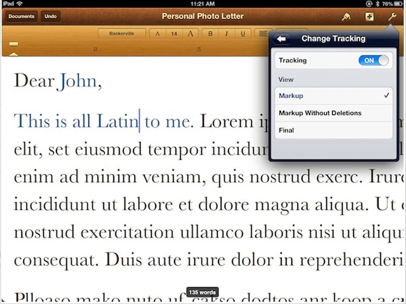  Word Editing  App