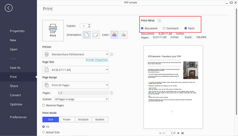 How To Print A Word Document Without Comments