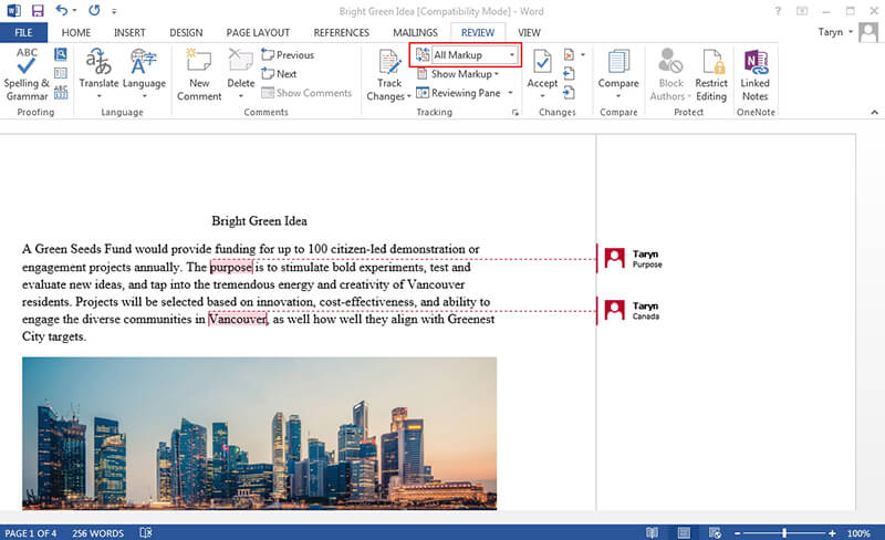 How To Enable Show Comments In Word